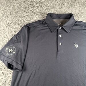 Greatness Wins Polo Mens XL Navy Short Sleeve Golf Performance Derek Jeter